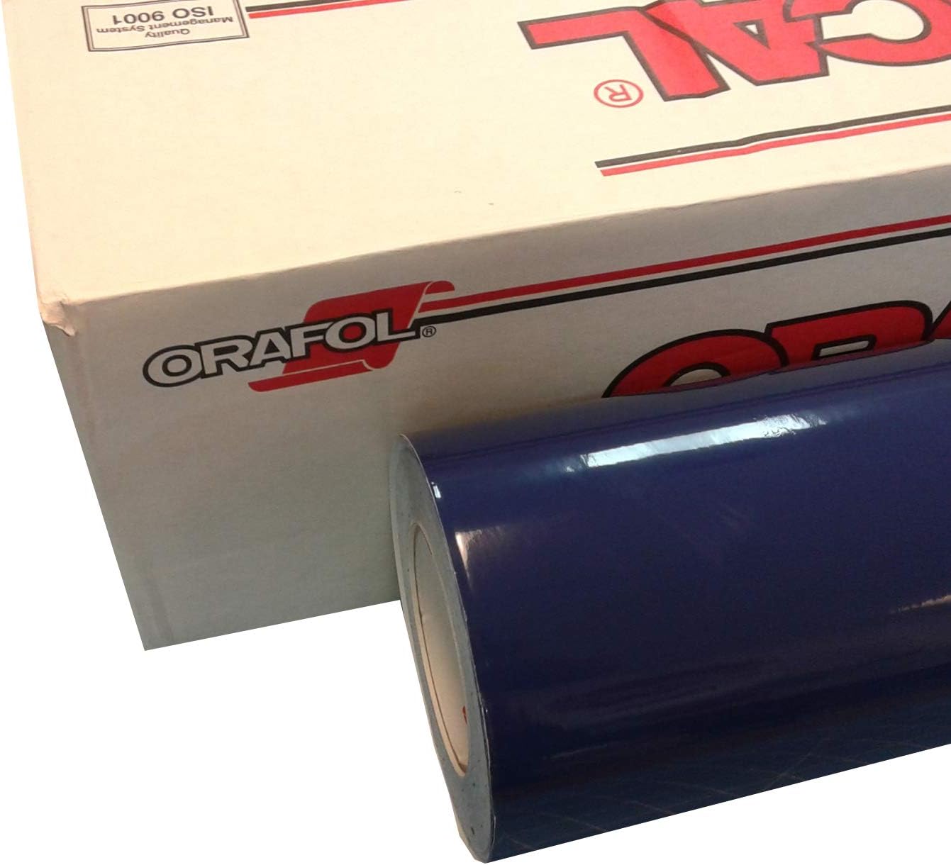 ORACAL 24" x 10 Ft Roll of Glossy 651 Dark Blue (Navy) Vinyl for Craft Cutters and Vinyl Sign Cutters