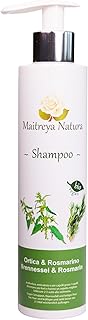 Maitreya NATURA - Shampoo Brennessel und Rosmarin bio 200ml - natürlich, tierversuchsfrei, vegan und sulfatfrei. Stimulier...