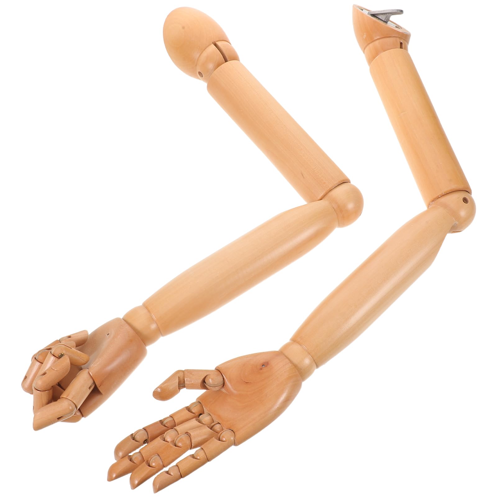 Brazo de maniquí de madera BESTonZON articulado para diseño de moda y costura