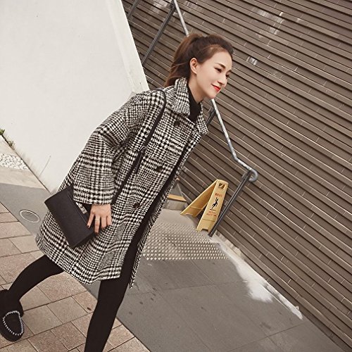 Manteau court GZ femme chaud et épais contre le froid hivernal