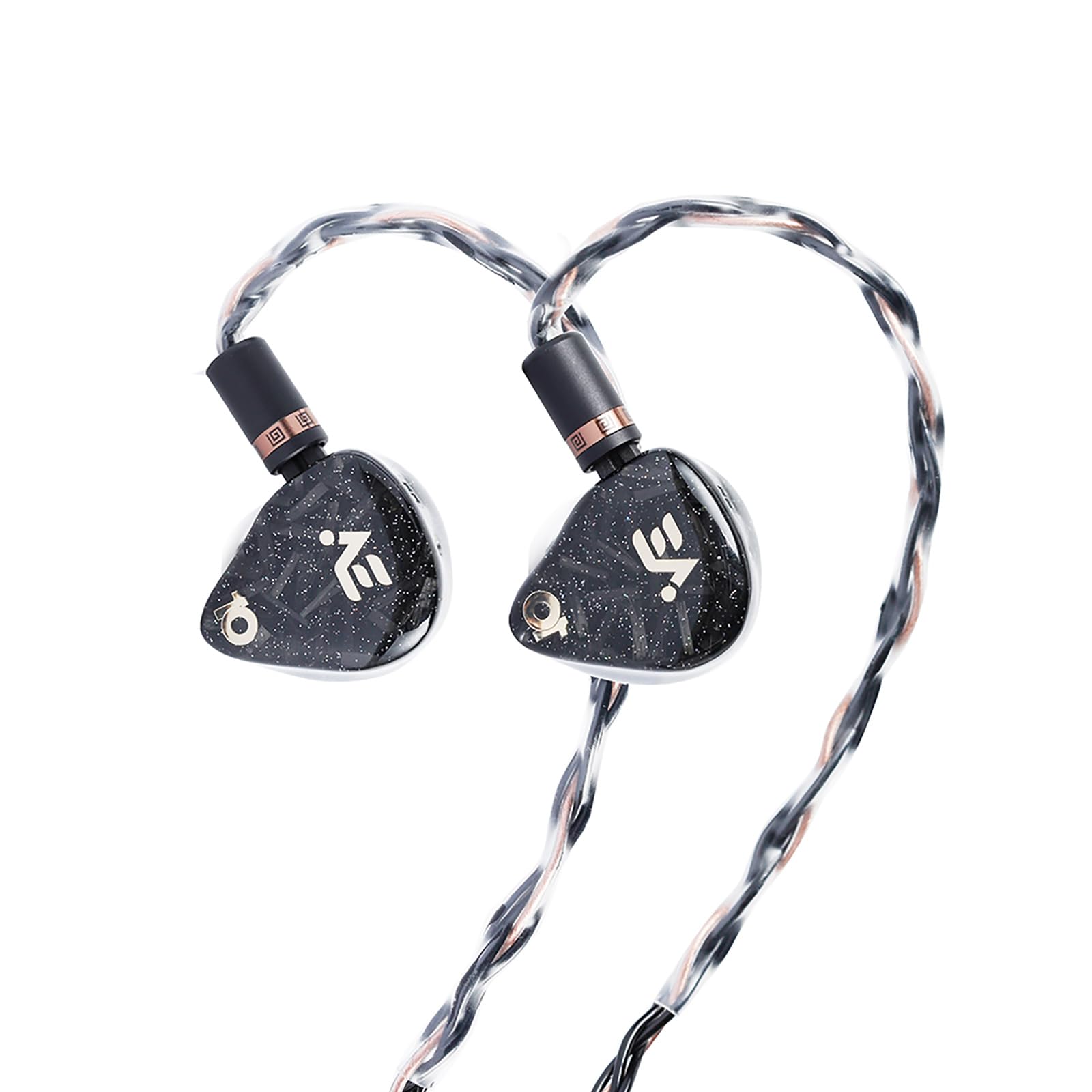 SHANLING AE10 10BA Écouteurs intra-auriculaires haut de gamme, Pure 10 Balanceo avec armature équilibrée, câble filaire de 0,78 mm, prise de 4,4 mm