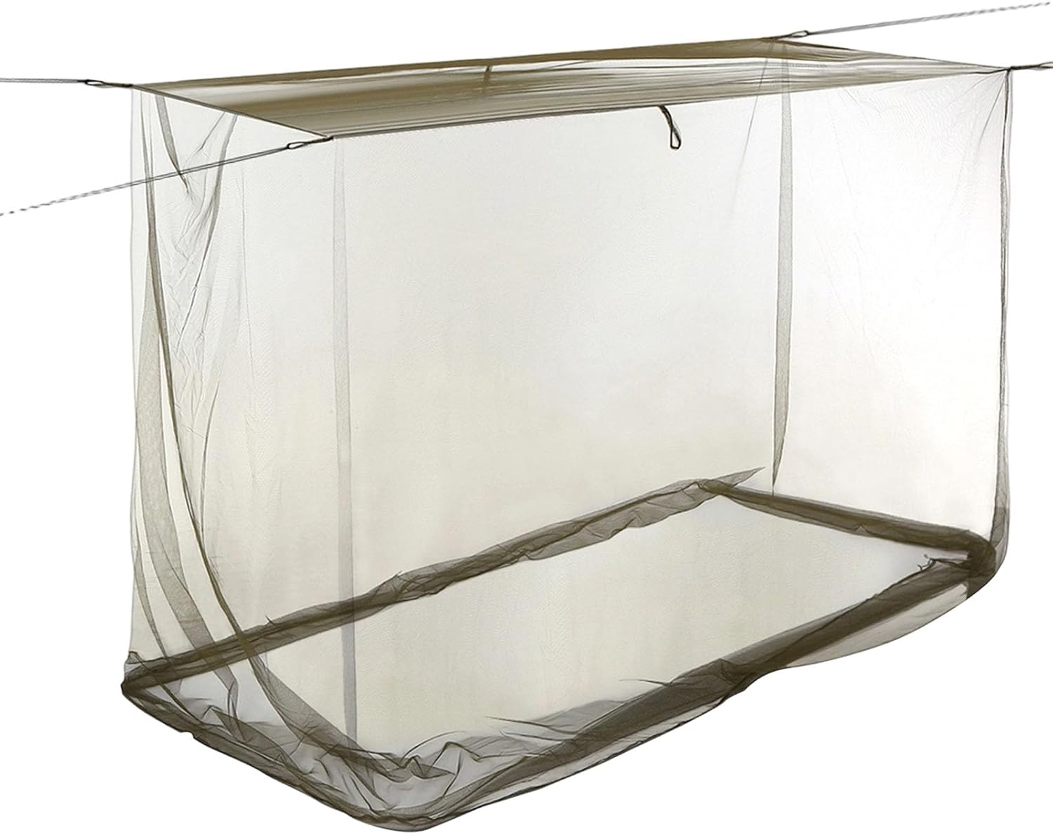 High Ventilation Camping Bed Net with Reinforced Edges Quick Deploying Systems for Backpackers and Nature Enthusiasts Camping