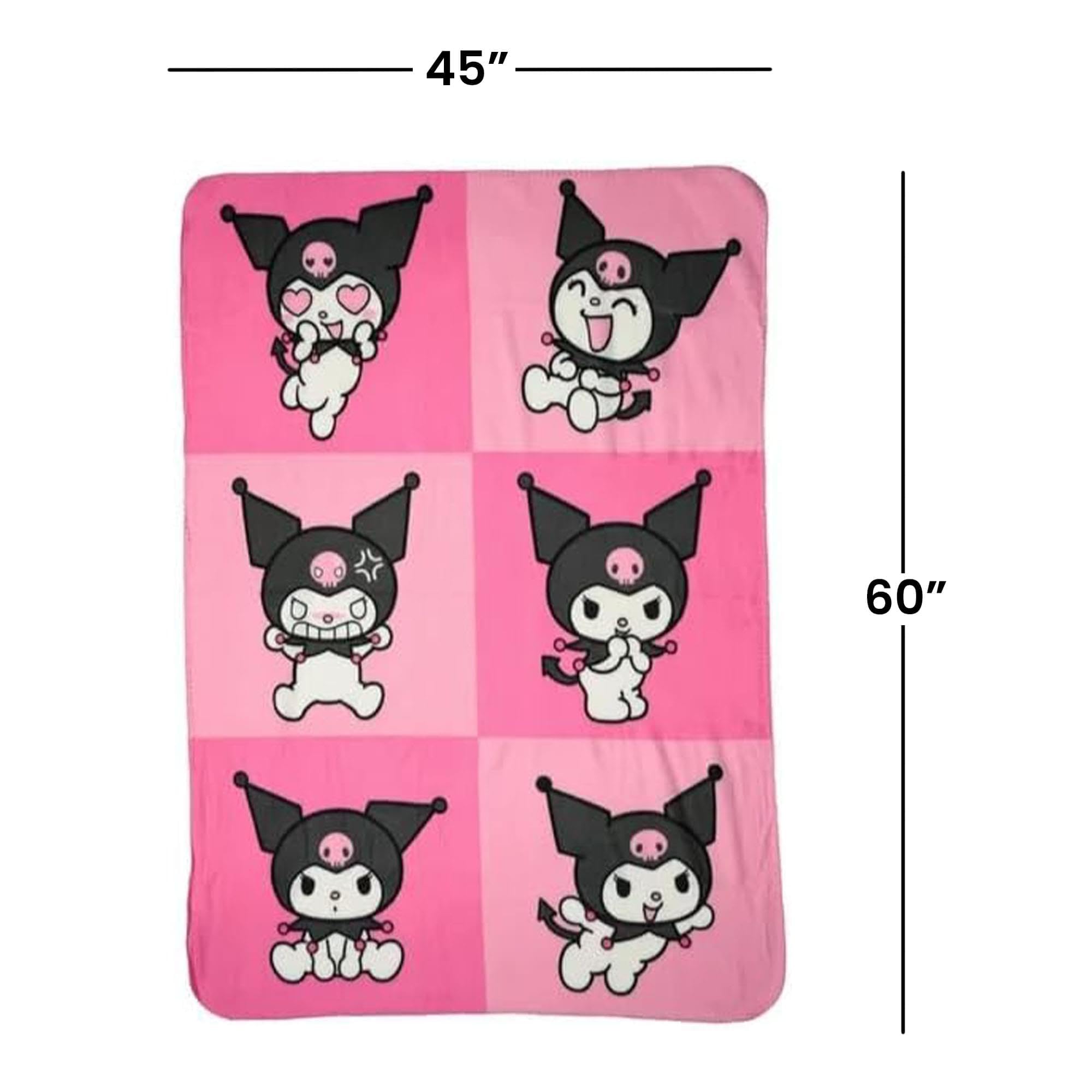 Amazon.co.jp: Northwest サンリオ クロミ ピンクフリース フラシ天