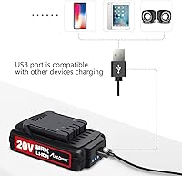 Vista 7 de Avid Power Kit de inflador de neumáticos inalámbrico con una batería adicional