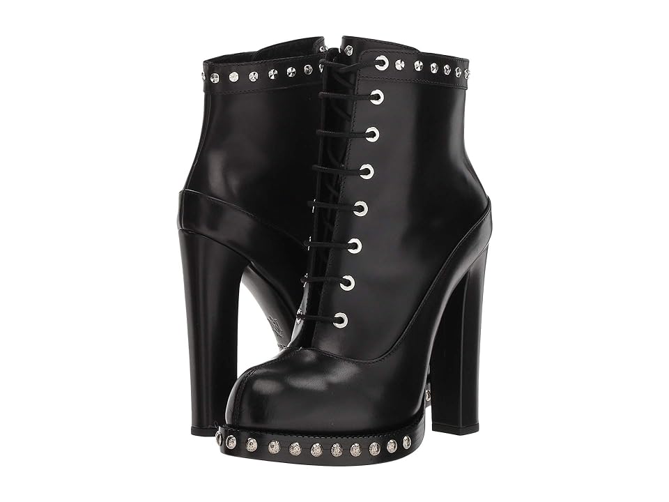 

Alexander McQueen Studded Booties (Black) Women's Shoes