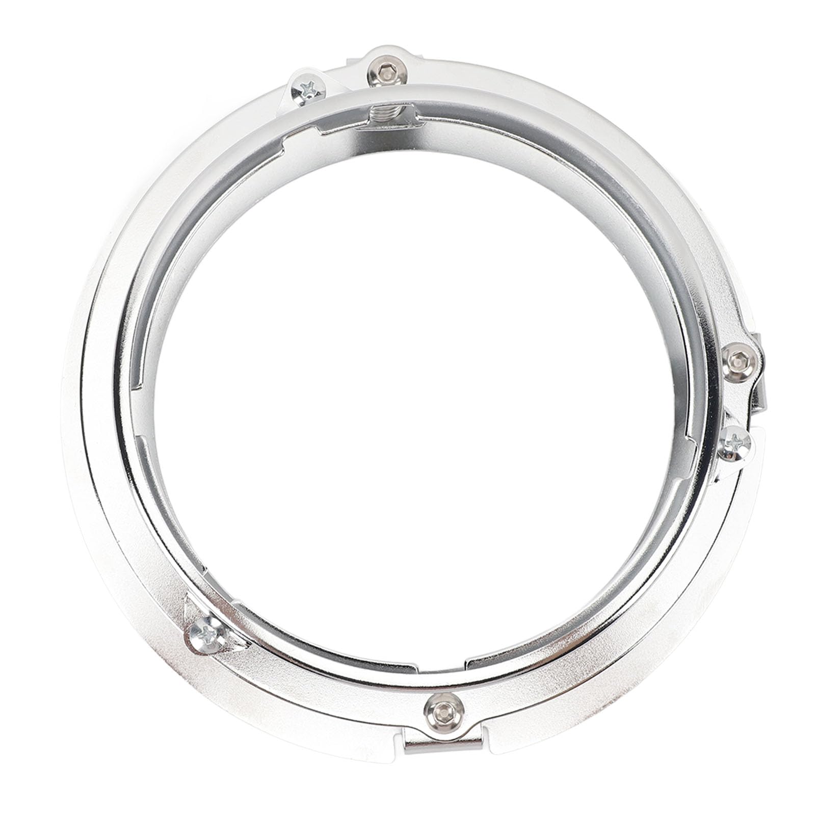 Anillo de Soporte de Montaje Universal para Faros Delanteros de 5,75 Pulgadas, Soporte de Hierro para Motocicletas y Automóviles, Estable y Firmemente Fijado con Resorte
