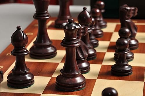 Miniatura 5 de Conjunto de ajedrez de The Library Grandmaster (caja y combinación de tabla)