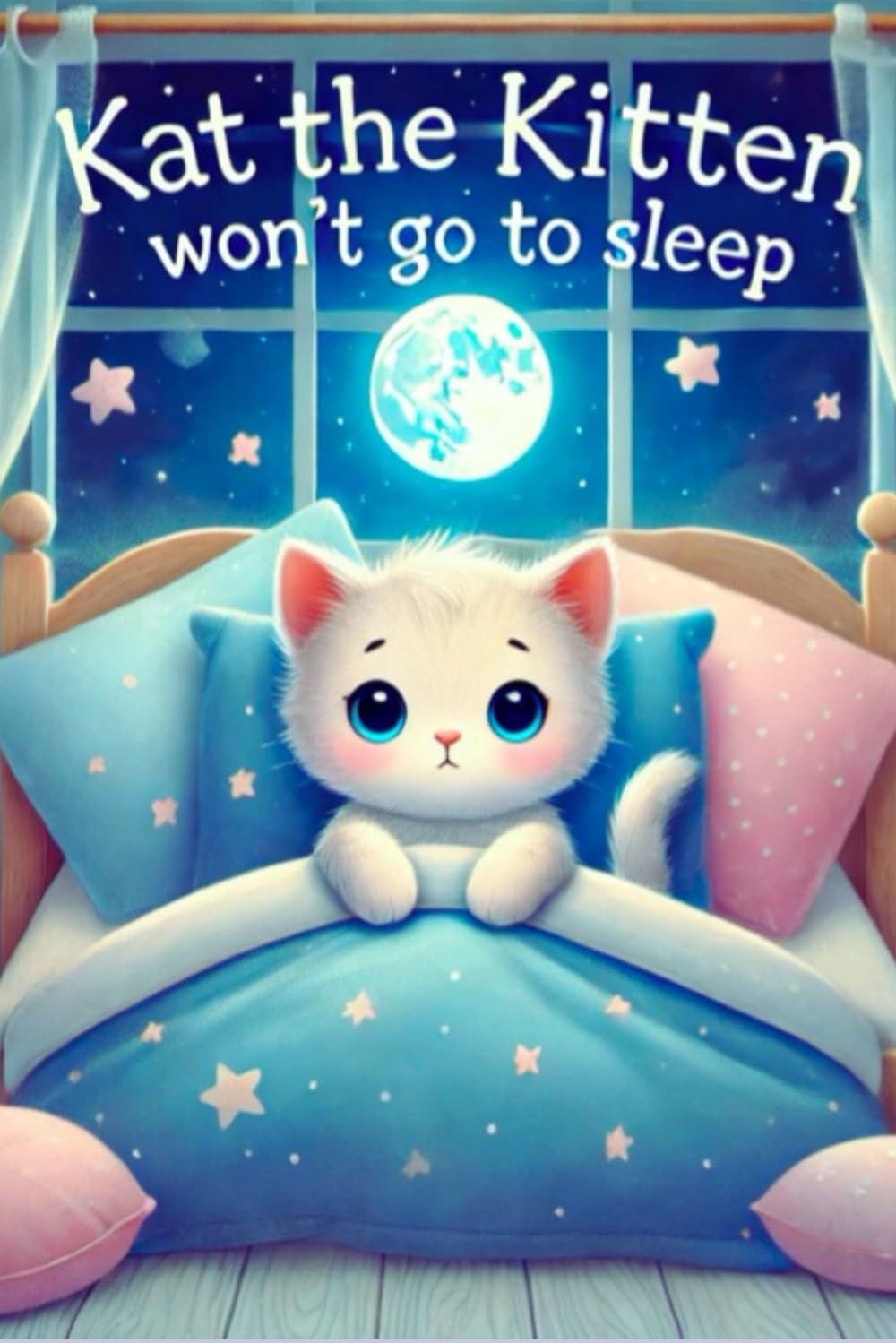 Kat the Kitten won't go to sleep: A soothing and gentle story about a playful kitten encouraging children to embrace bedtime.