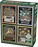 Cobble Hill 1000 Piece Puzzle - Floral Objects - Sample Poster Included