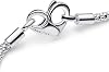 PANDORA Moments Sterling Silver Heart Stud Chain Bracelet