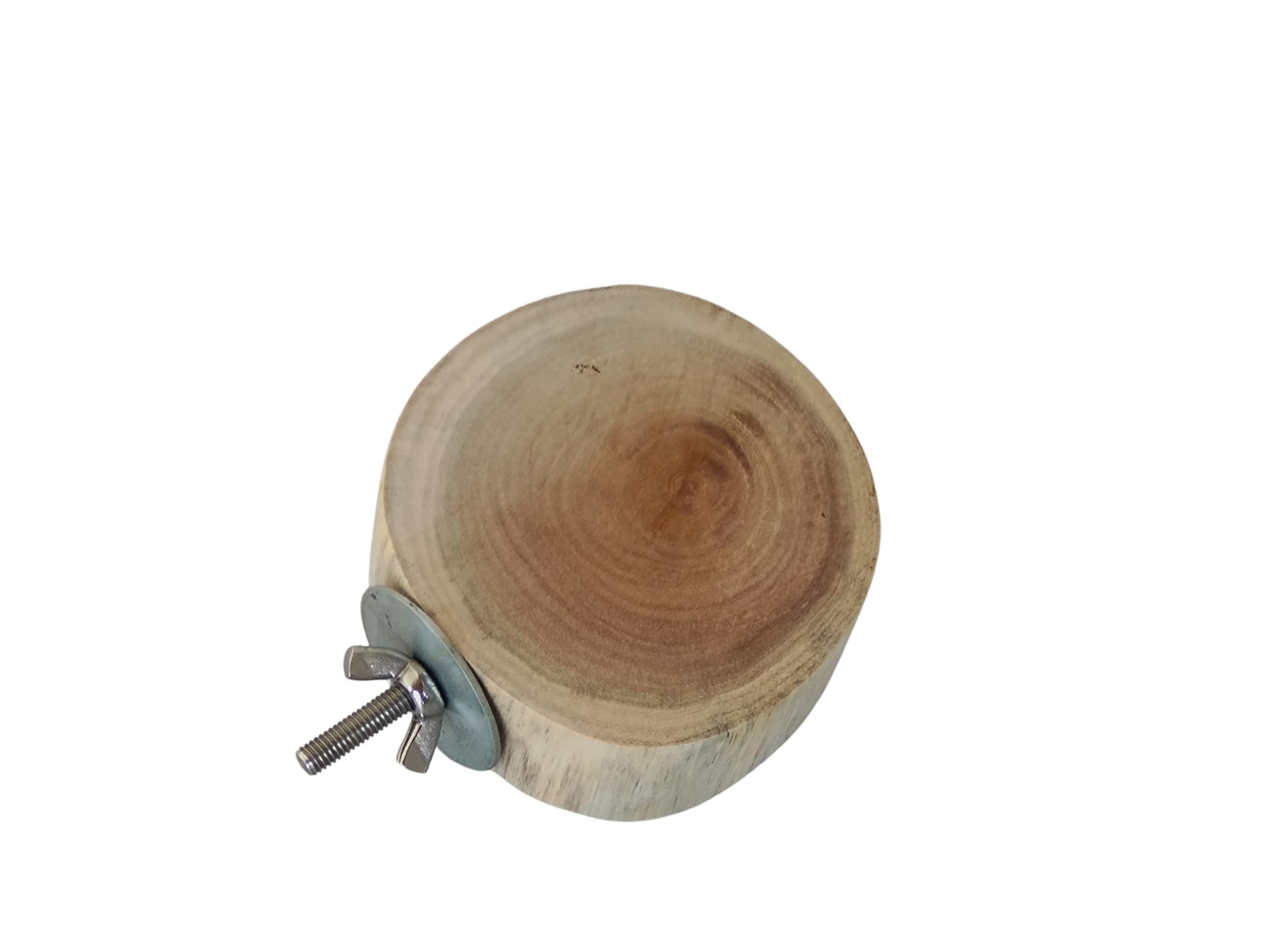 KSK Perch Platform for Bird Cage,Natural Round Wooden Stand Platform Bird Toy for Canary Parakeet Cockatiel Parrot Budgie Sparrow(1 Pcs) (B01MG3KPK1) Amazon Price History, Amazon Price Tracker