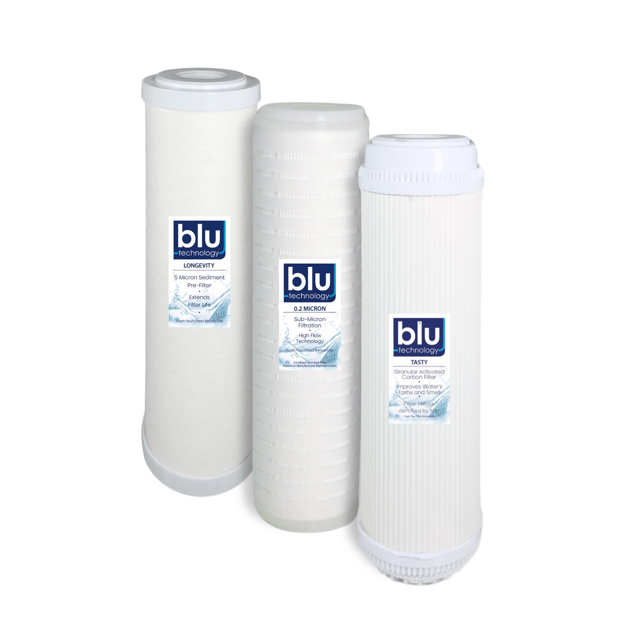 GoBluTech RV Water Filter Recharge Pack - Clean Water On The Go -8 GoBluTech RV Water Filter Recharge Pack - Clean Water On The Go -8