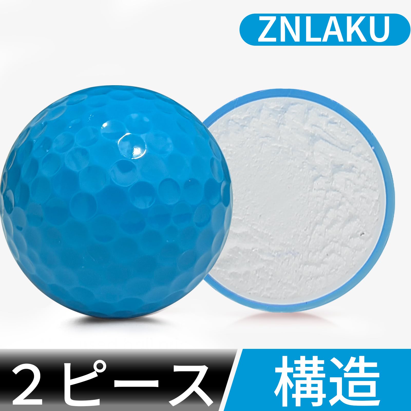 Amazon.co.jp: ZNLAKU ゴルフボール目立つ カラーgolf ball 2