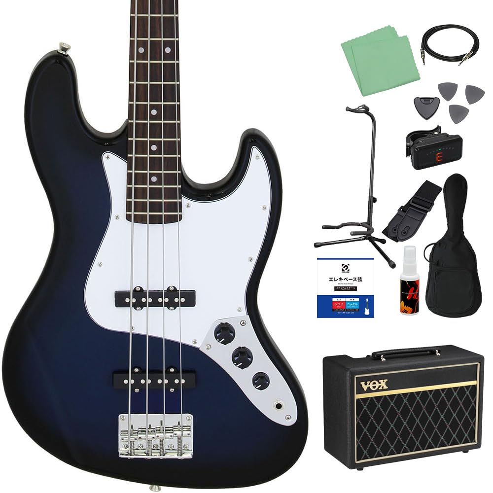 美品 BUSKER’S LJB-Z MBL ジャズベース ブルー エレキベース lstzmbl.jpg