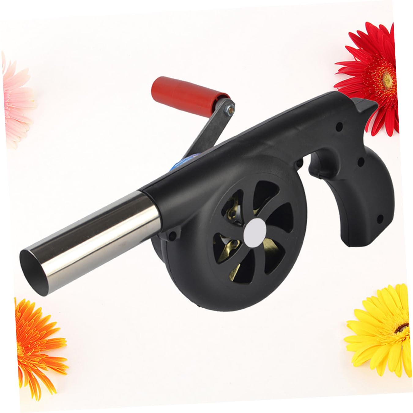 Soffiatore Manuale Barbecue Portatile con Manico Staccabile e Resistente al per Bbq Accesorio Leggero e per e Fuochi all