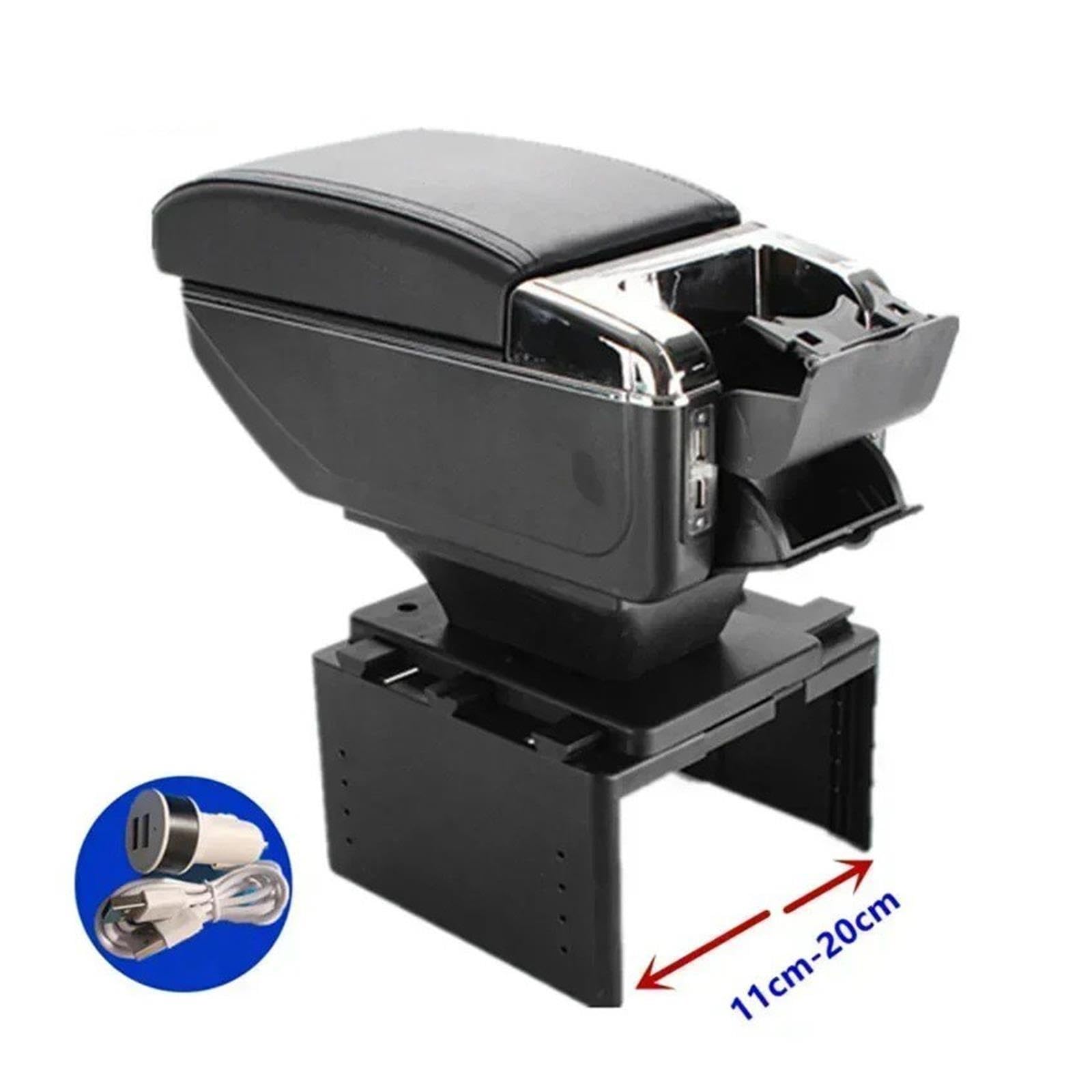 per Vauxhall Scatola Portaoggetti Braccioli Auto Console Centrale