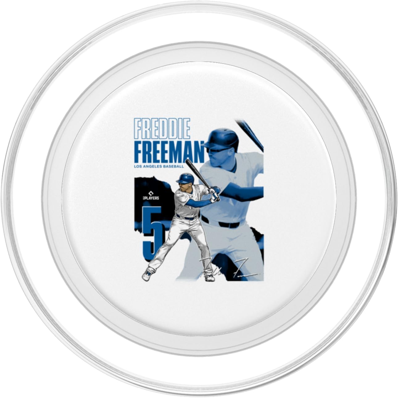 Freddie Freeman | Los Angeles D Baseball Player| MLBFFR304N PopSockets PopGrip for MagSafe