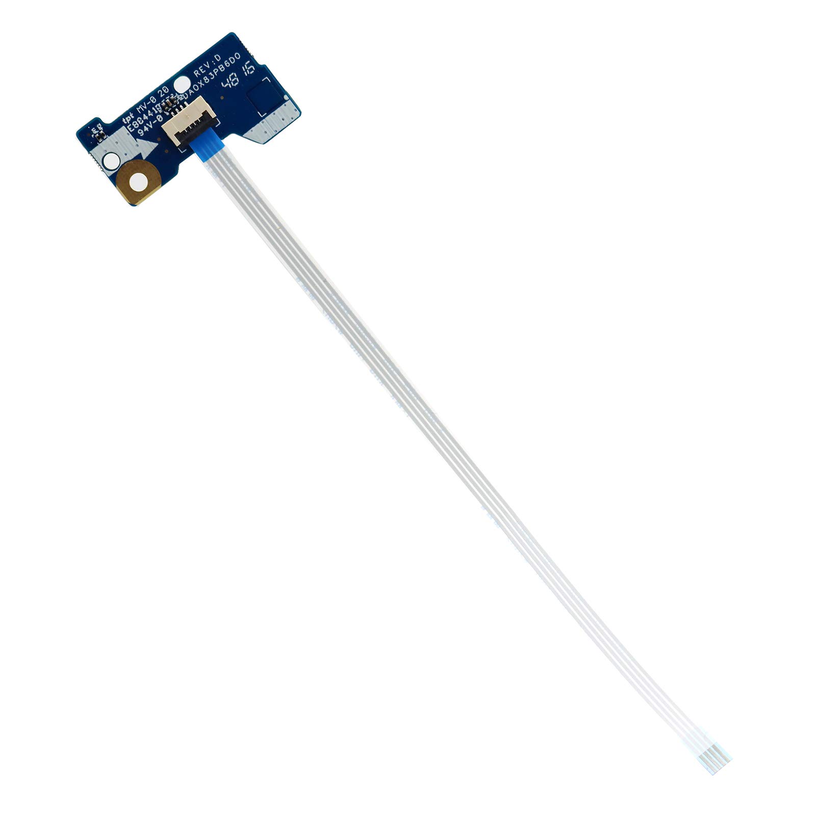 Deal4GO Interruttore ON/OFF pulsante di alimentazione con cavo di ricambio per HP ProBook 450 G3, 450 G4, 455 G4, 470 G4 905754-001 DA0X83PB6D0 DA0X83PB6D2
