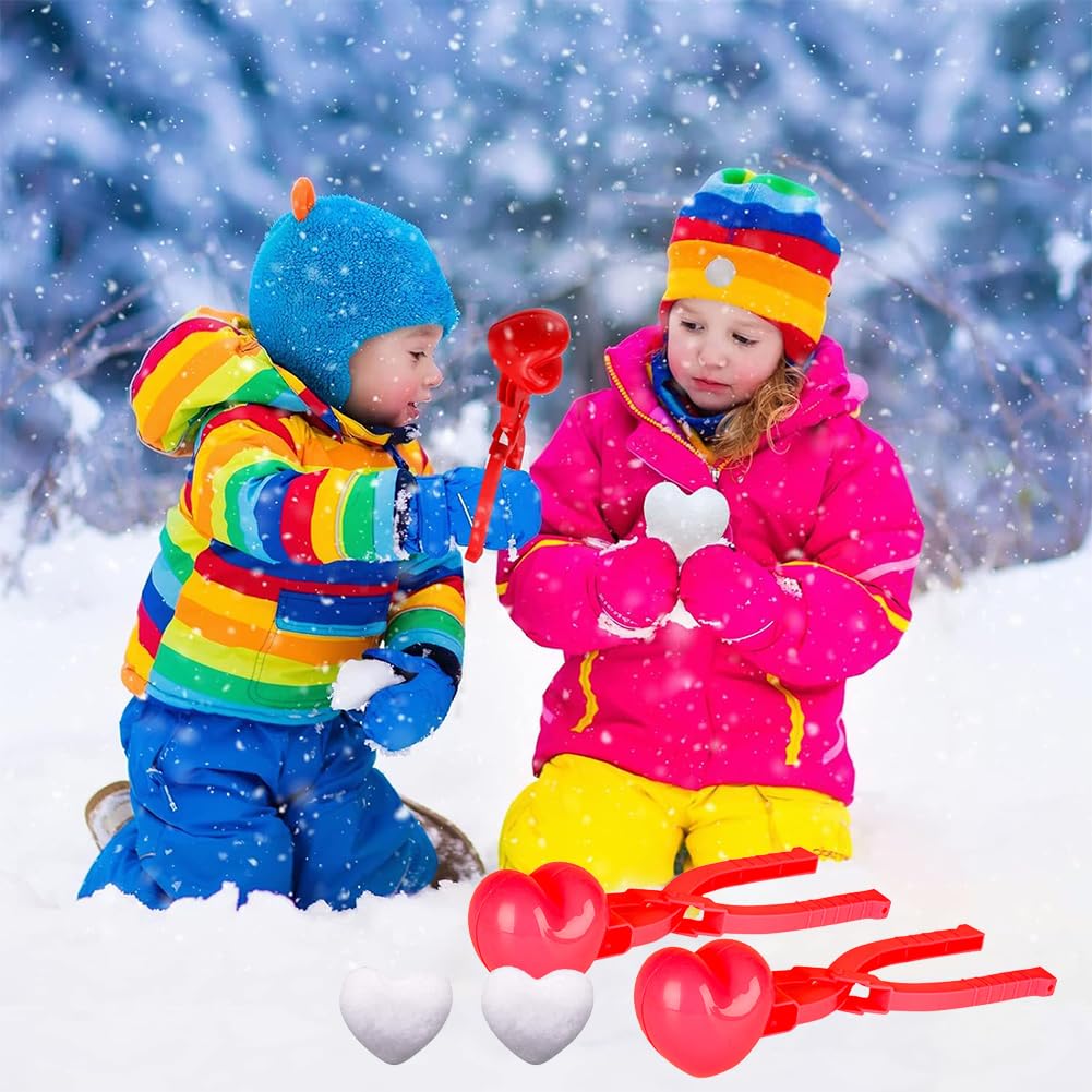 Shallyong 3 Pièces Clip Boule De Neige - Fabricant De Boules De Neige Pour Enfants Et Adultes