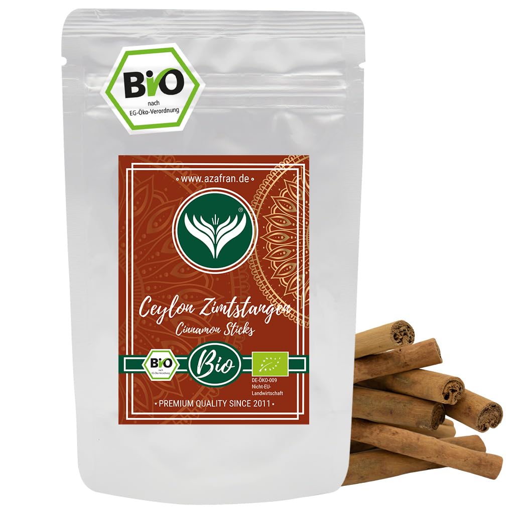 Azafran BIO Ceylon Zimt Zimtstangen 20 Stk