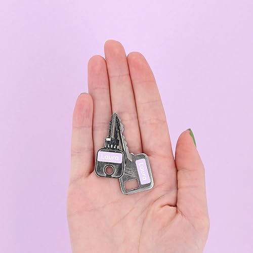 Miniatura 3 de Mini etiquetas de nombre (175) para etiquetar artículos pequeños. Etiquetas adhesivas impermeables extra pequeñas para niños en guardería,