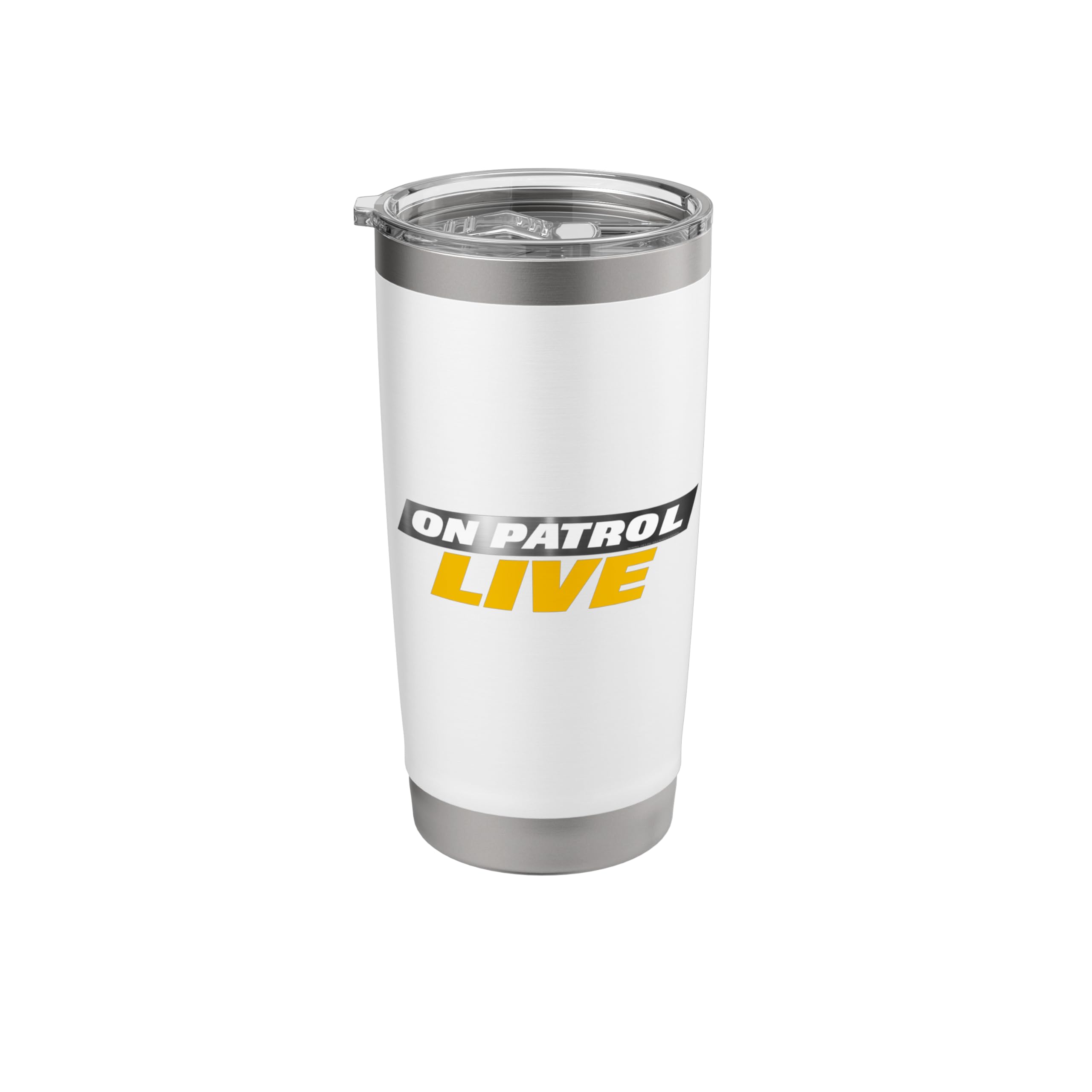On Patrol Live Logo Stainless Steel Insulated Tumbler