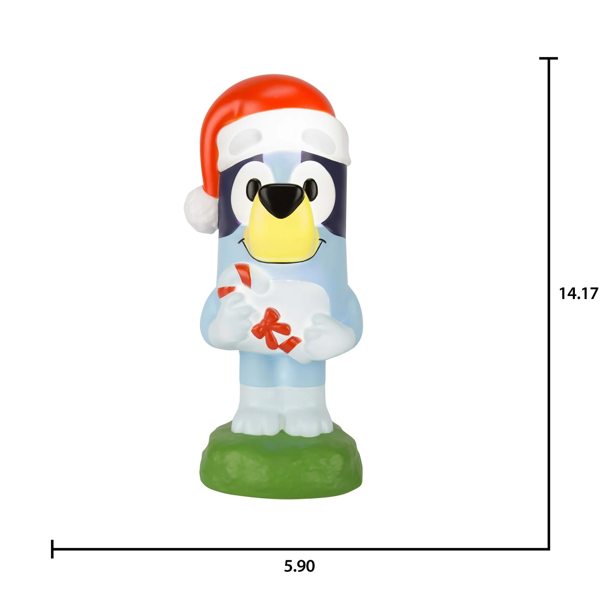 Amazon.com: Gemmy Lighted Blow Mold Outdoor Decor Bluey with