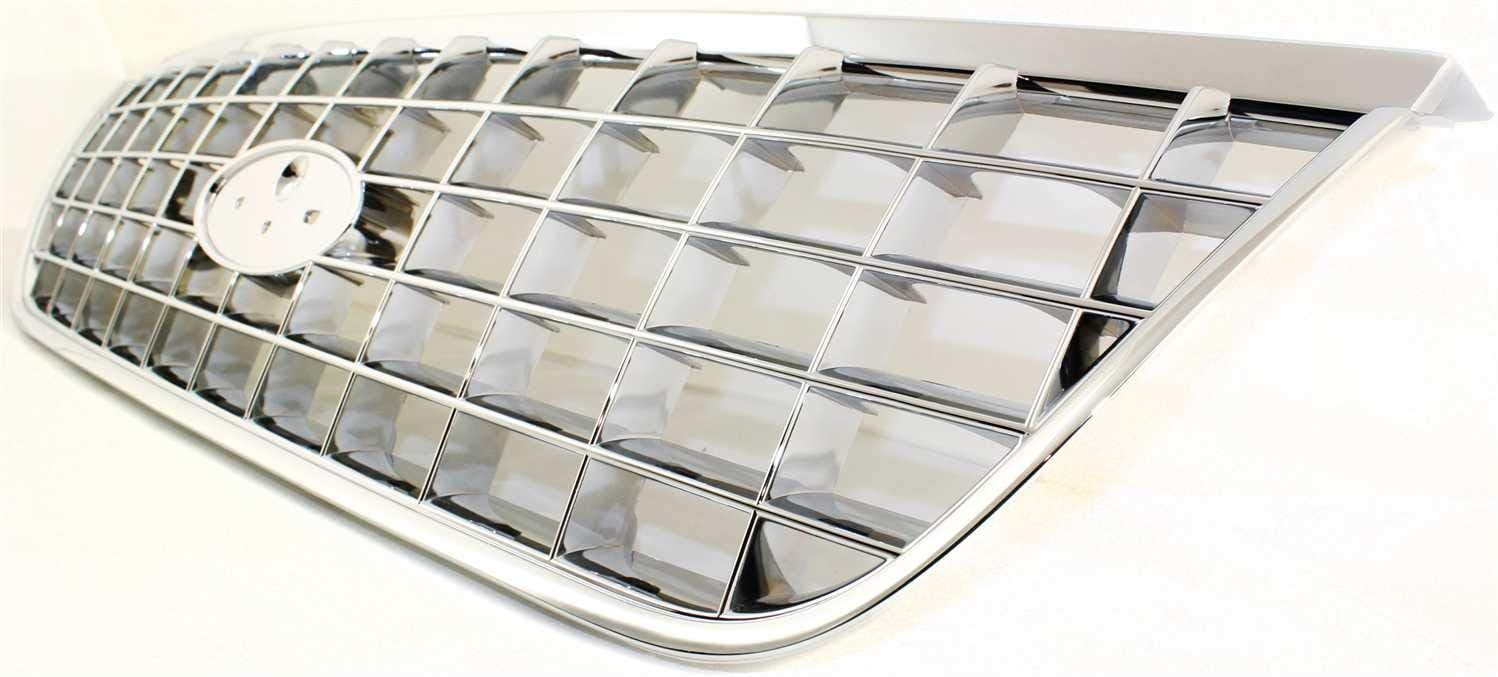 Garage-Pro Grille Assembly for FORD EXPLORER 02-05 Chrome Eddie Bauer/Limited/NBX/XLT/XLT Sport/XLS/XLS Sport Models