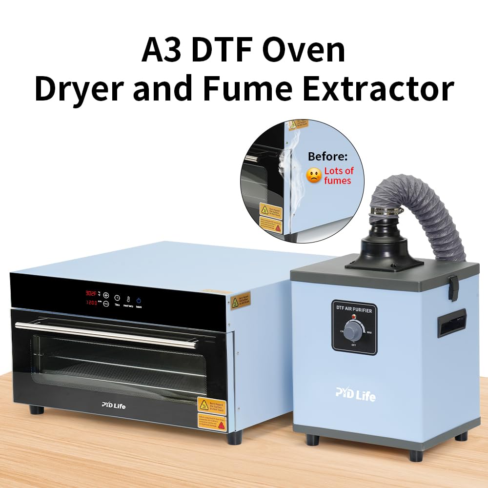 Amazon.com: PYD Life DTF Oven Dryer A3 A4 3 Layers 1450 W