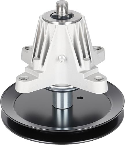 Miniatura 8 de Conjunto de husillo 618-06977 918-06977, compatible con cortacésped Cub Cadet de 46 pulgadas XT1-LT46 XT2-LX46 KH LE FAB, paquete de 2