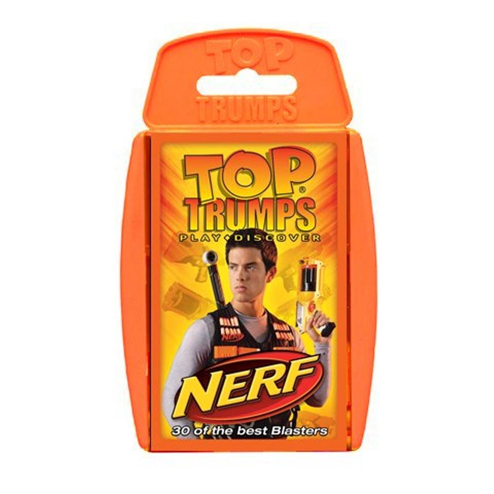 #96 — Top Trumps Nerf Card Game