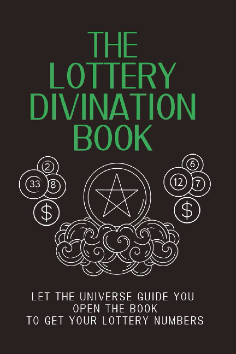 The Lottery Divination Book, Get your lottery numbers, Lotto Gift, Good Luck Gift, Lottery Number Picker, Lottery Win Log