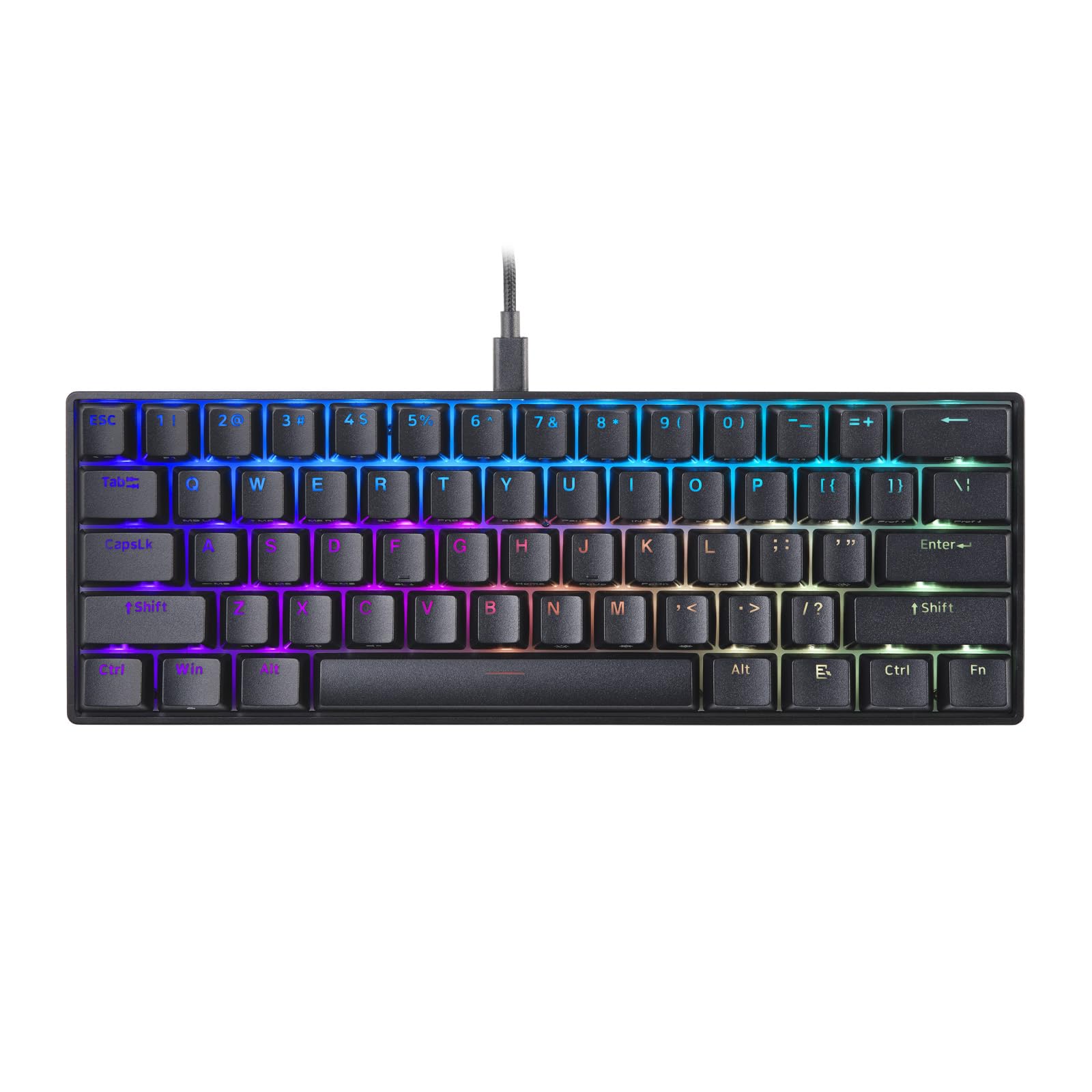 Amazon.com: Mad Catz S.T.R.I.K.E. 6 60 Percent Gaming Keyboard