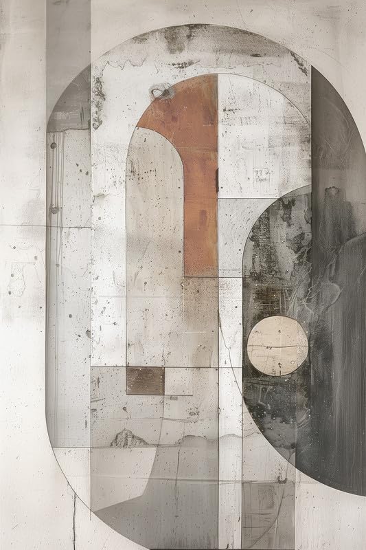 Impression sur toile abstraite beige et crème A.S. Création 60x90 cm