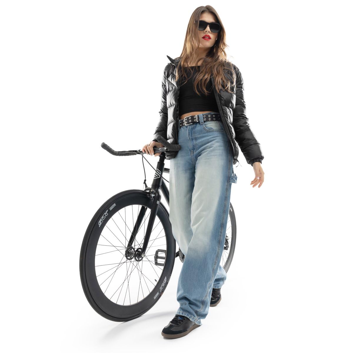 SIROKO Chaqueta acolchada lifestyle Tacca-W Negro