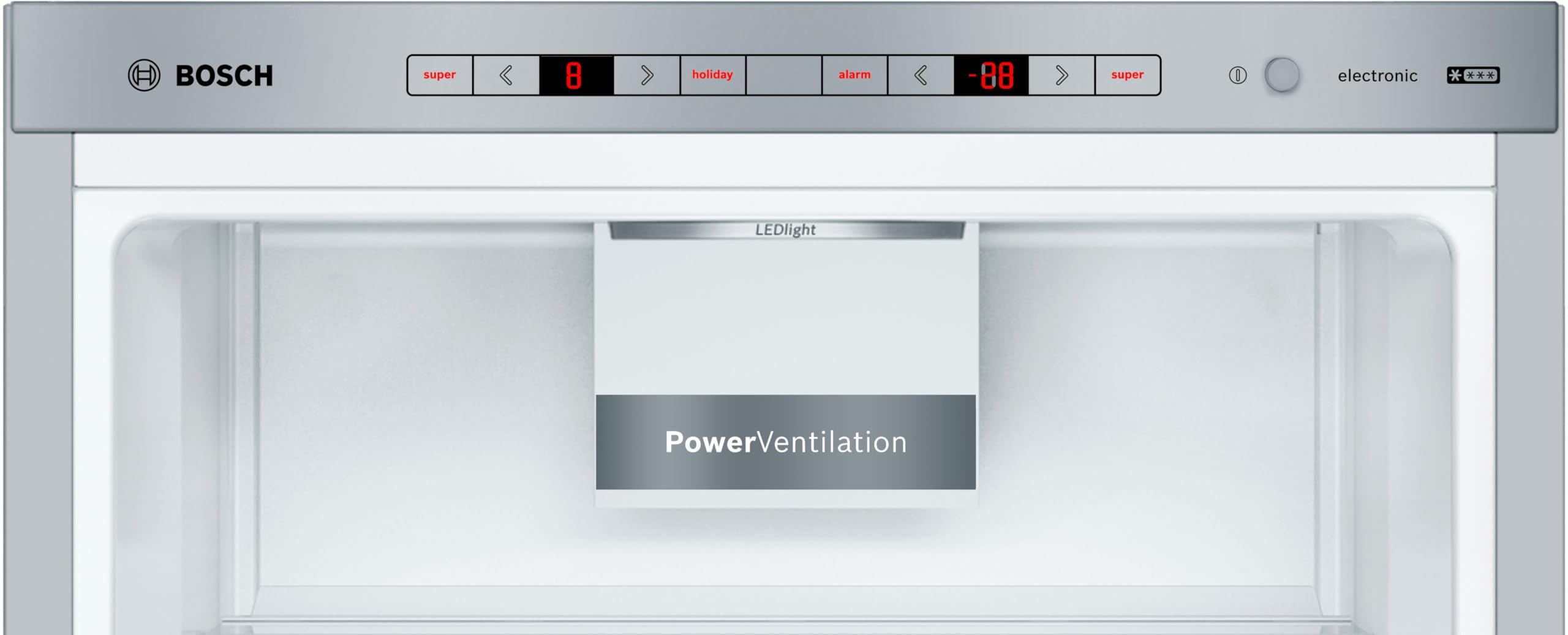 Bosch Serie 6 KGE39AICA Kühl-Gefrier-Kombination 201x60 cm 249 L Kühlen 94 L Gefrieren LowFrost VitaFresh 38 dB LED AntiFingerprint