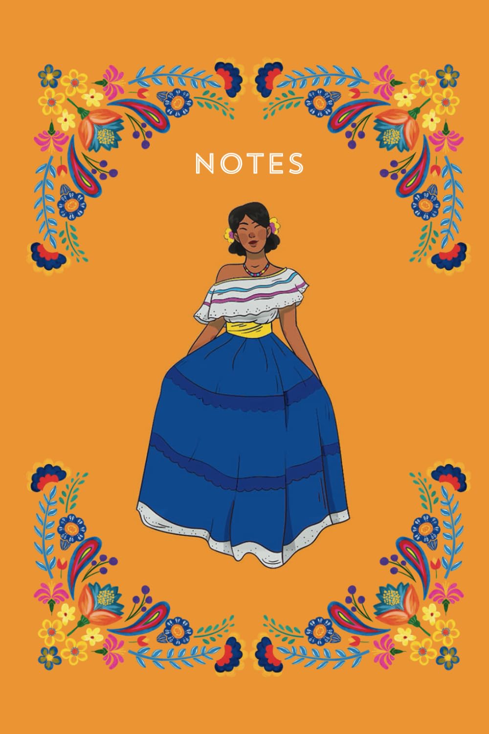 Mexican Art Notebook - 6"x 9"