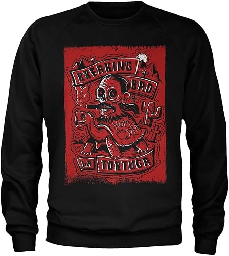 Breaking Bad Officially Licensed La Tortuga - Hola Death Sweatshirt (Black)