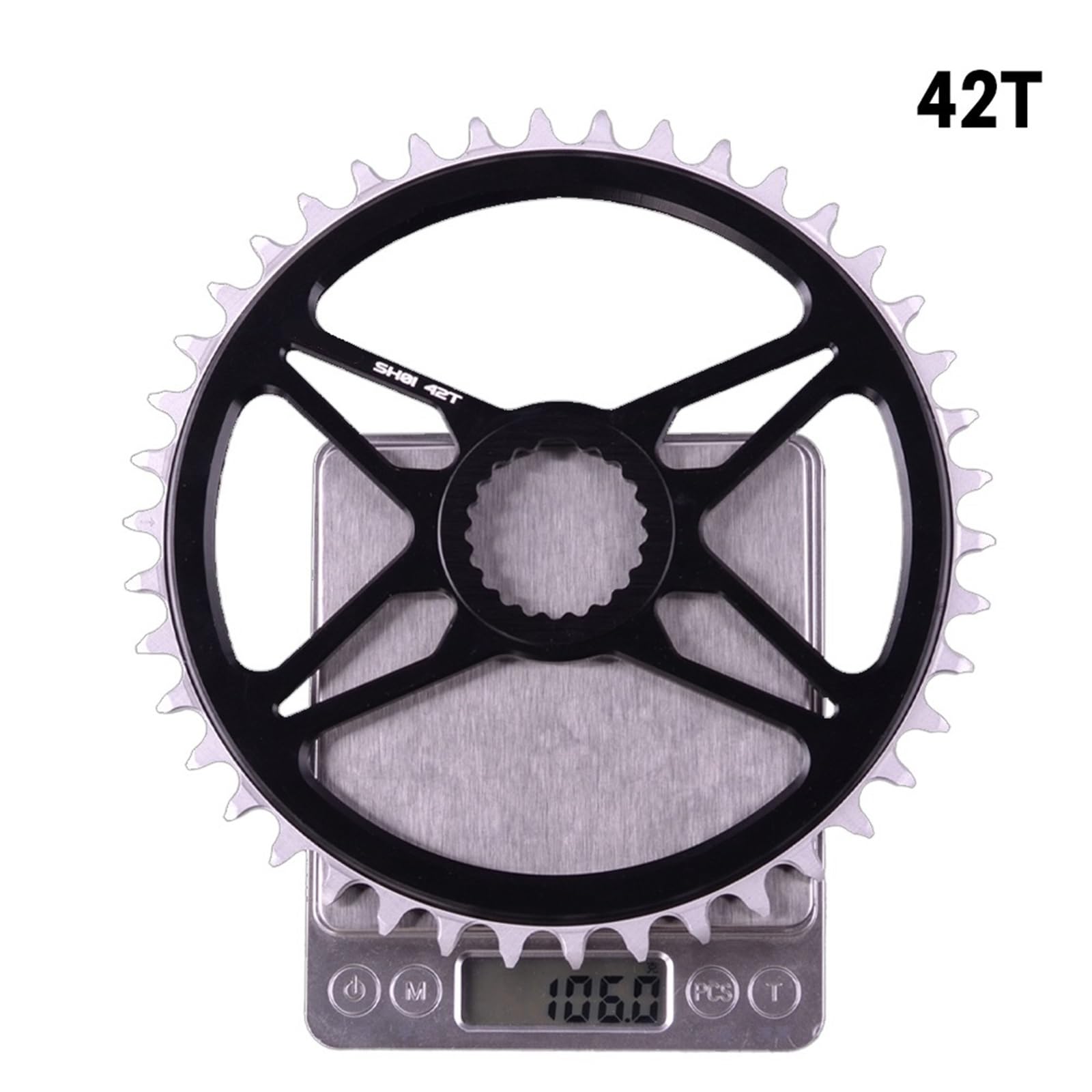Genérico Compatible con Plato Ancho Estrecho Shimano MTB M7100 12S