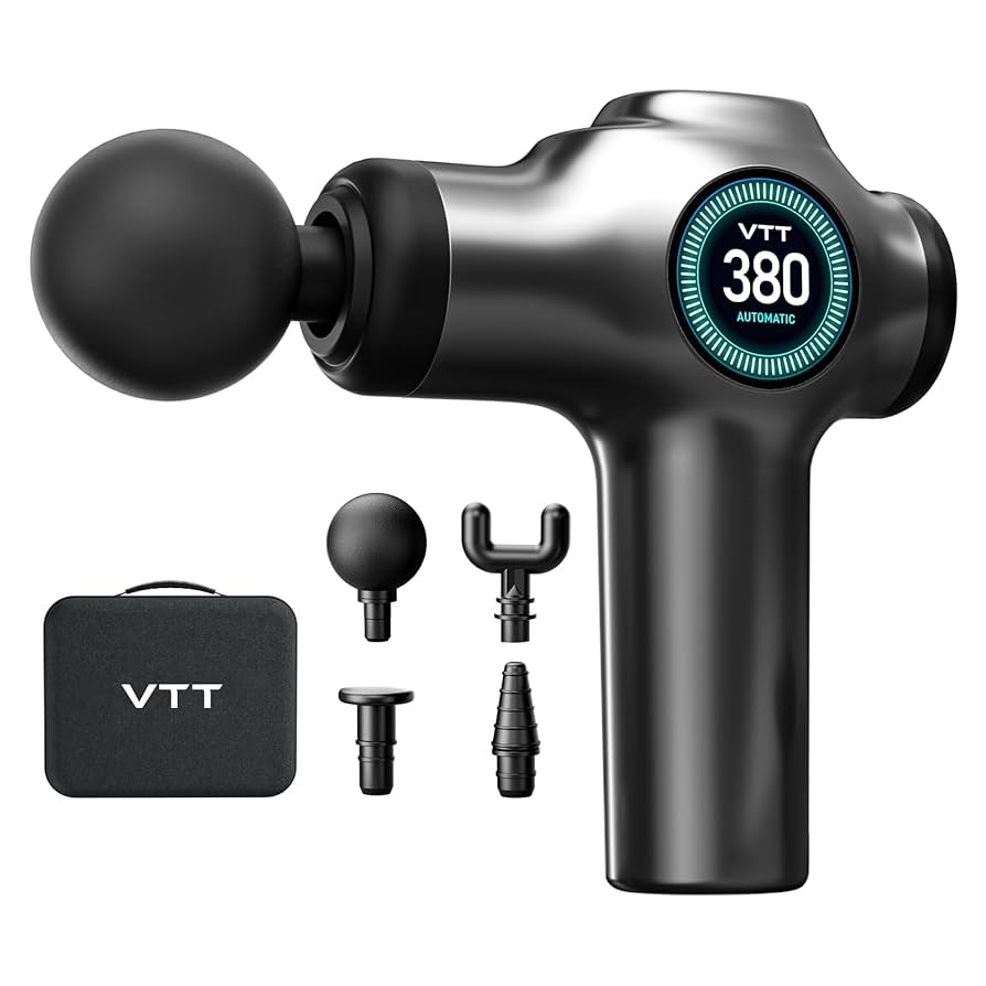 Amazon | VTT 筋膜リリースガン 6段階強力振動レベル 15分自動