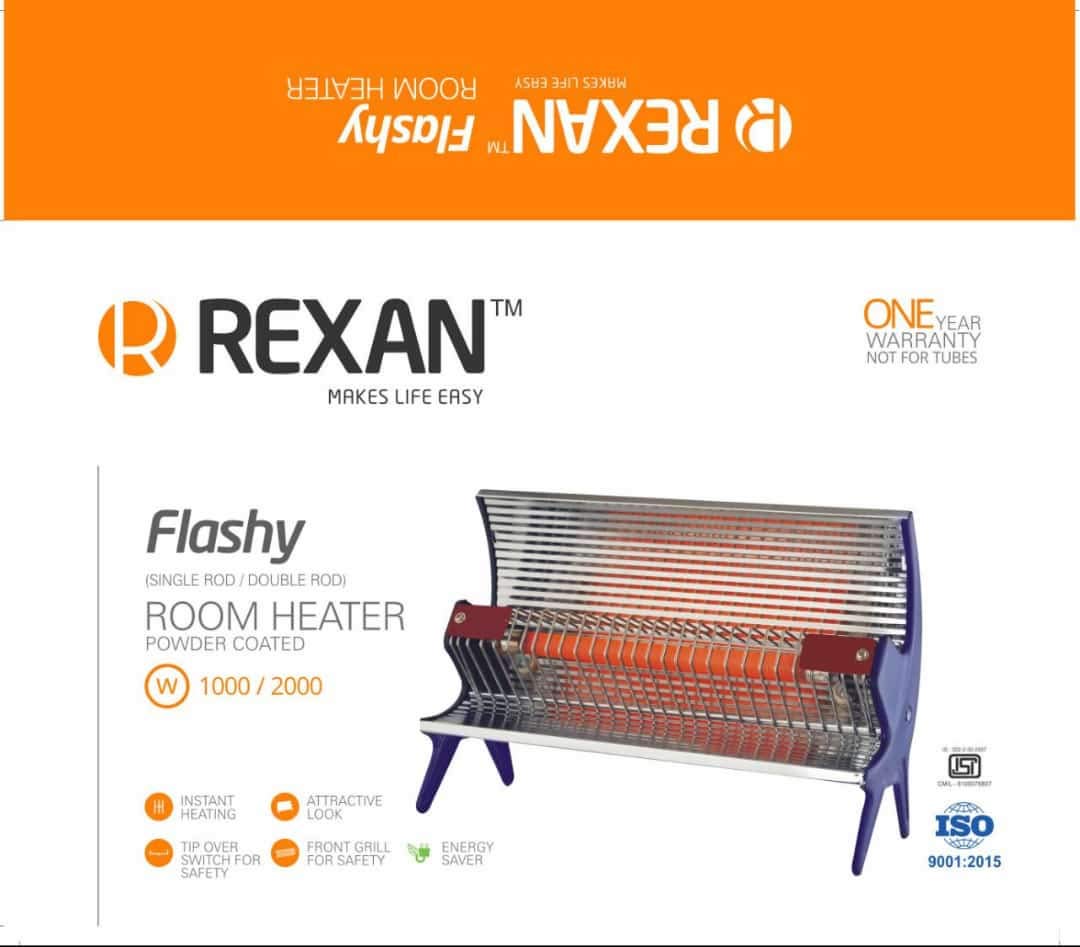 Buy Rexan 1000w Flashy Single Rod Room Heater Online at Low Prices in India  - Amazon.in