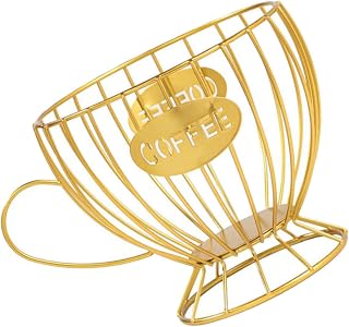 Alipis Snack Storage Cup Pod Holder Draining Basket for Kitchen Capsule Storage Basket for Daily Organization
