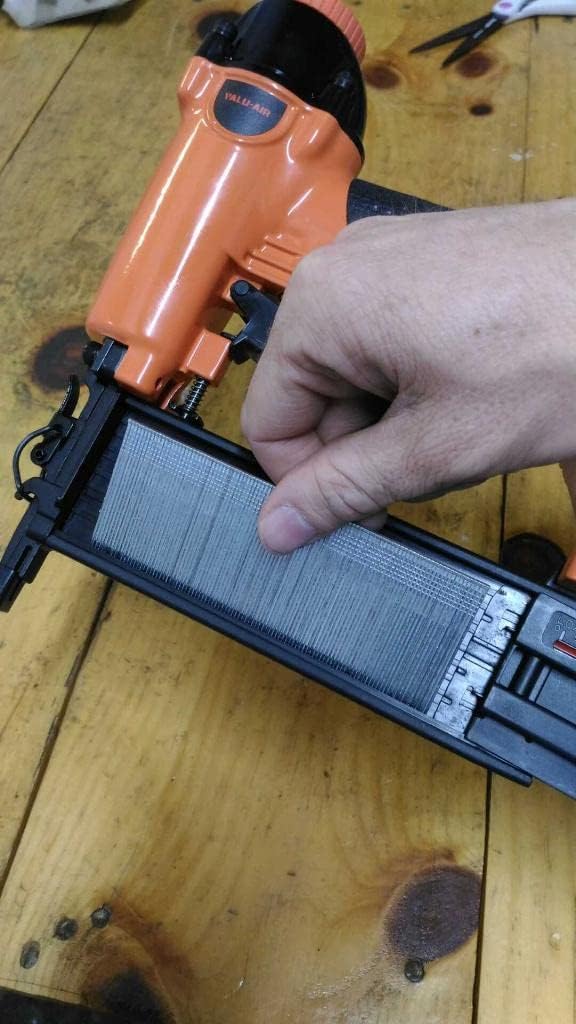 Steel Force F25 18 Gauge Brad Nails, 1 Inch 18GA Brad Nails, Galvanized Nail Gun Nails for Pneumatic, Electric Brad Nailer Gun (5,000 Counts)