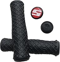 Vista 1 de Empuñaduras de manillar de bicicleta de silicona antideslizantes compatibles con bicicleta plegable de montaña, MTB suave, antideslizante, agarre