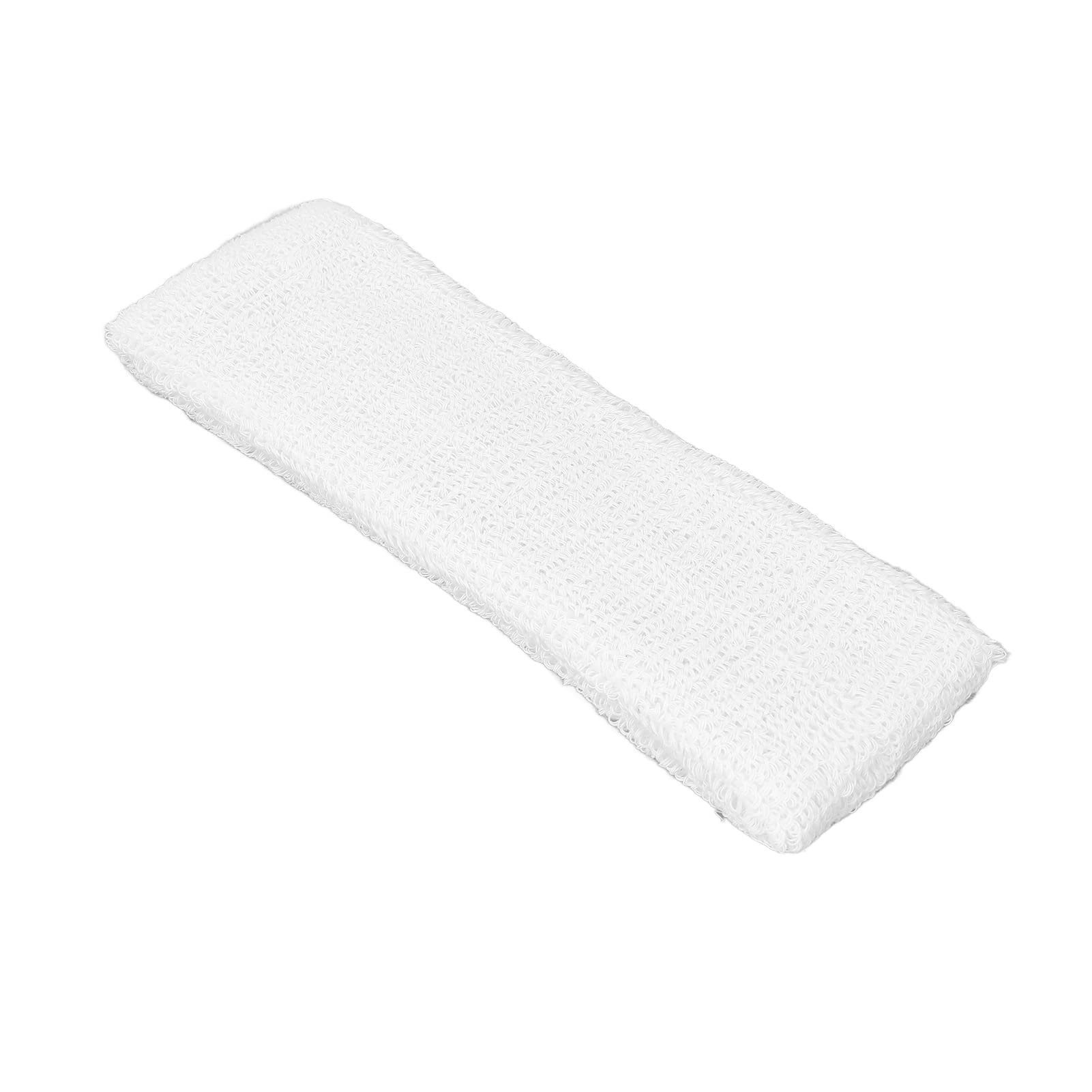 Athletic Headband, Sports Headband Quick Drying Polyester Cotton High Elasticity for Basketball for Exercise(White)-image-48