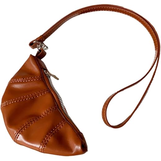 Hanging Neck Purse Card Case Brown