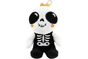 Vibrant Life Spooktacular Skelton Dog Halloween Squeaky Dog Toy - Baby Skeleton