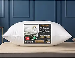 Travesseiro Pena de Ganso Pluma de Ganso Alto Macio Antialergico Ortopedico Original