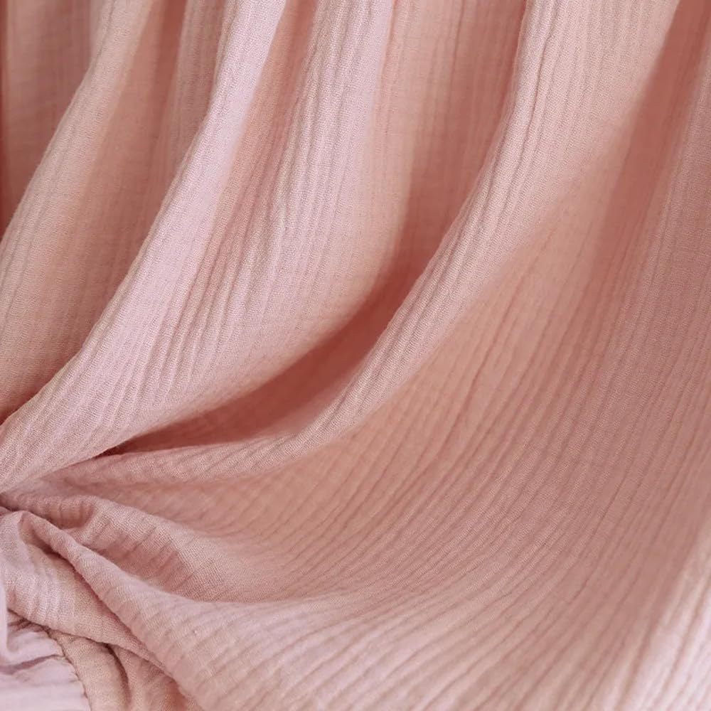 Camicia da Notte Donna - Camicia da Notte da Donna Primaverile Ed Estiva Gonna Lunga in crêpe di Cotone Gonna Dolce Principessa A Maniche Lunghe Taglie Forti da Donna
