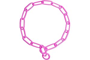 Platinum Pets Coated Fur Saver Chain Training Collar